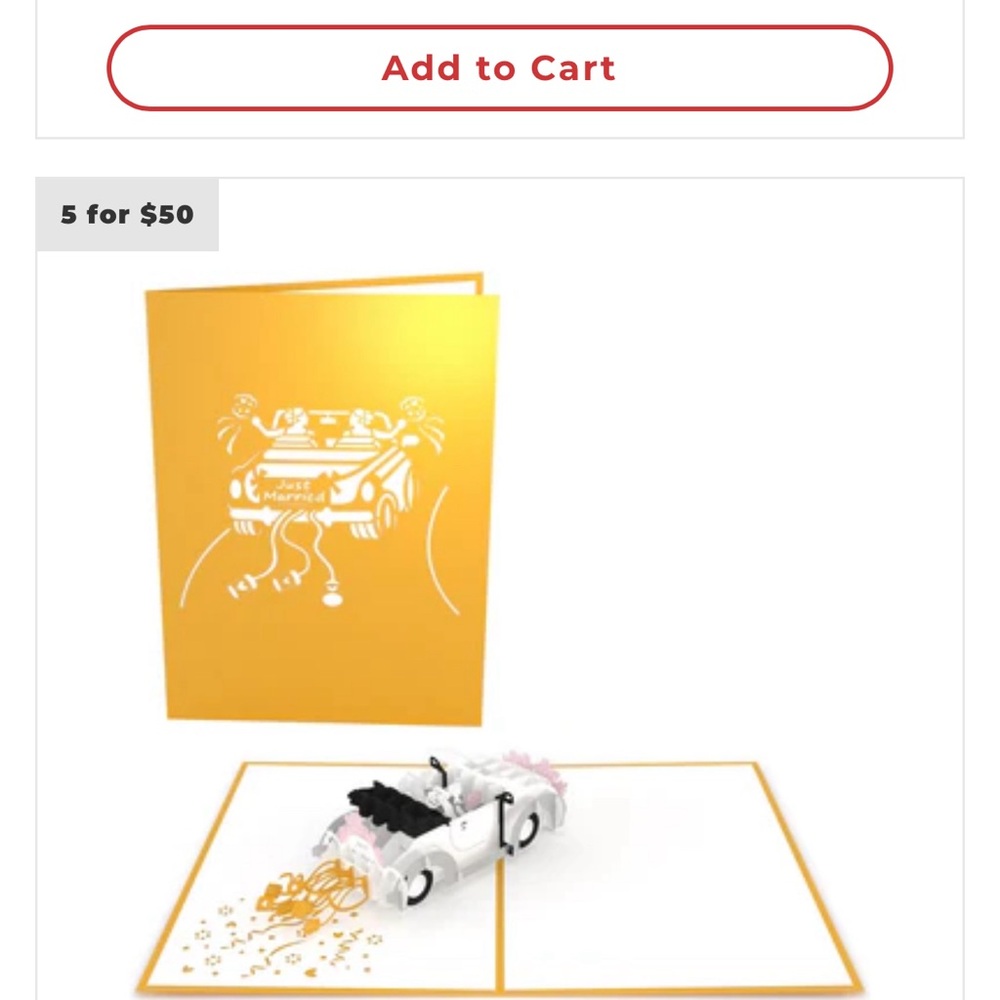 LovePop Gay Wedding Card